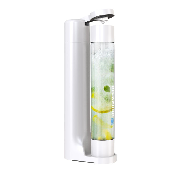 Drinkpod LLC Fizzpod Soda Maker Fizzy Drink Machine with 2 CO2